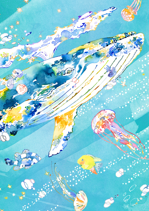 Water color : hiroe's gallery